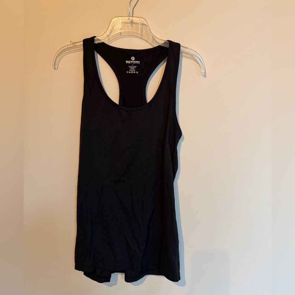 Barely worn 90 Degree Black Tank Top Size Large